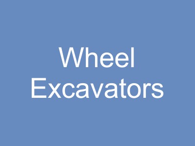 Wheel Excavators