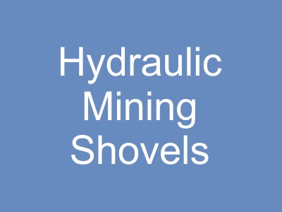 Hydraulic Mining Shovels