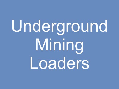 Underground Mining Loaders